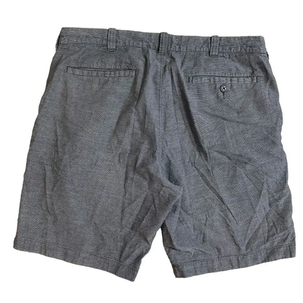 J.Crew Blue Stripe Stanton Baird McNutt Irish Linen 9